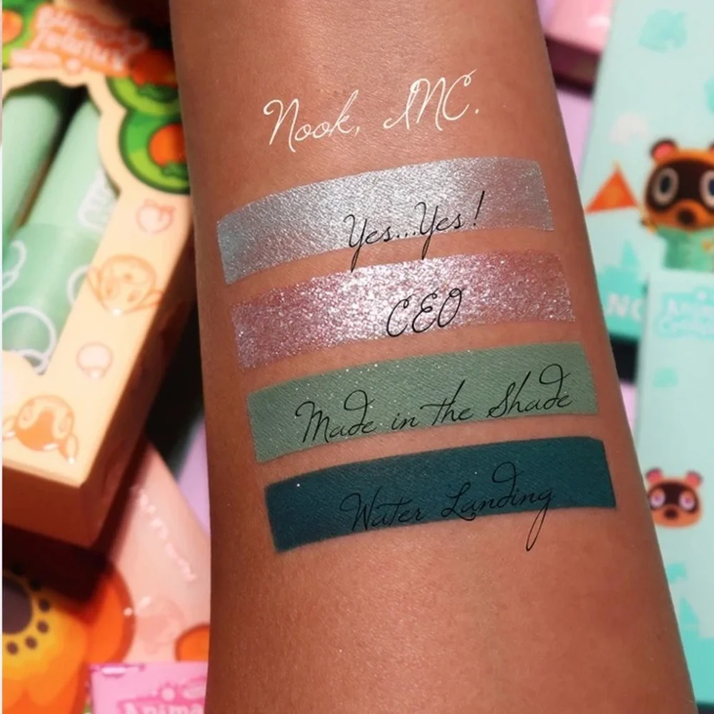 Colourpop x Animal Crossing Eyeshadow Nook, Inc
